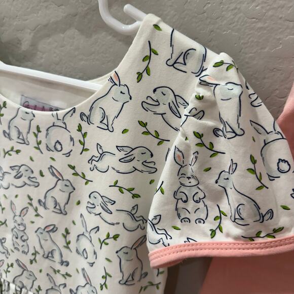 Girl August All Ears Knit Bunny Dress - Picture 2 of 8